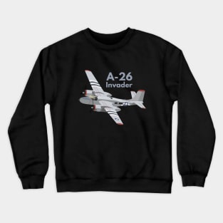 A-26 Invader WW2 Light Bomber Crewneck Sweatshirt